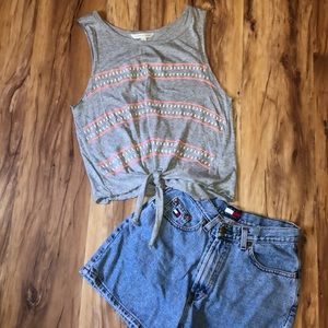 Victoria’s Secret Front Tie Tank Top